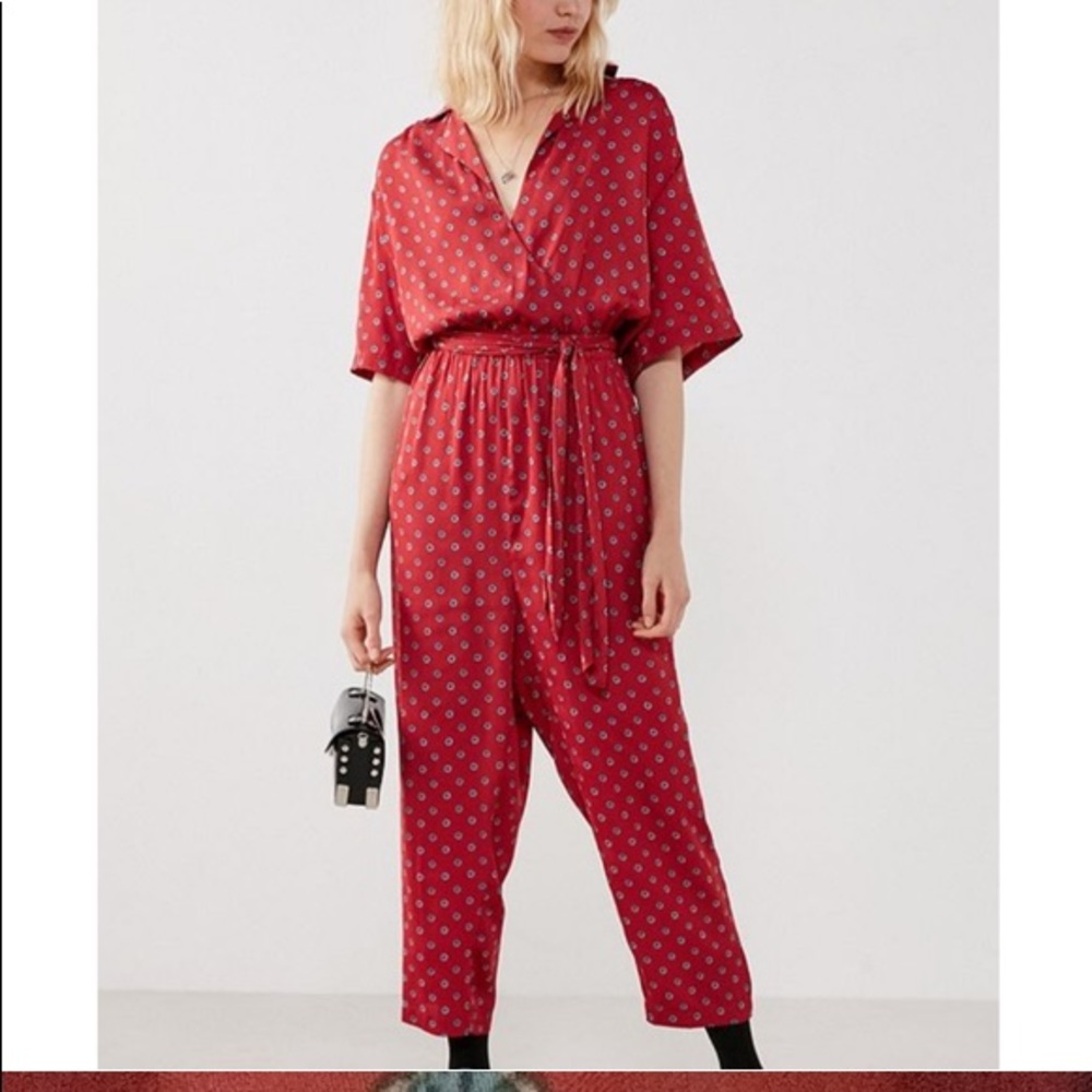 Silk jumpsuit